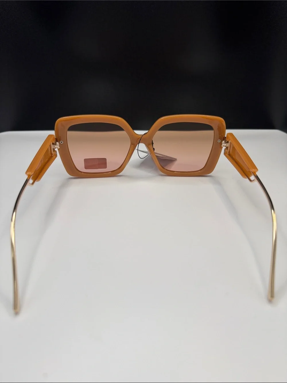 Oversized Square Women’s Sunglasses - Amber
